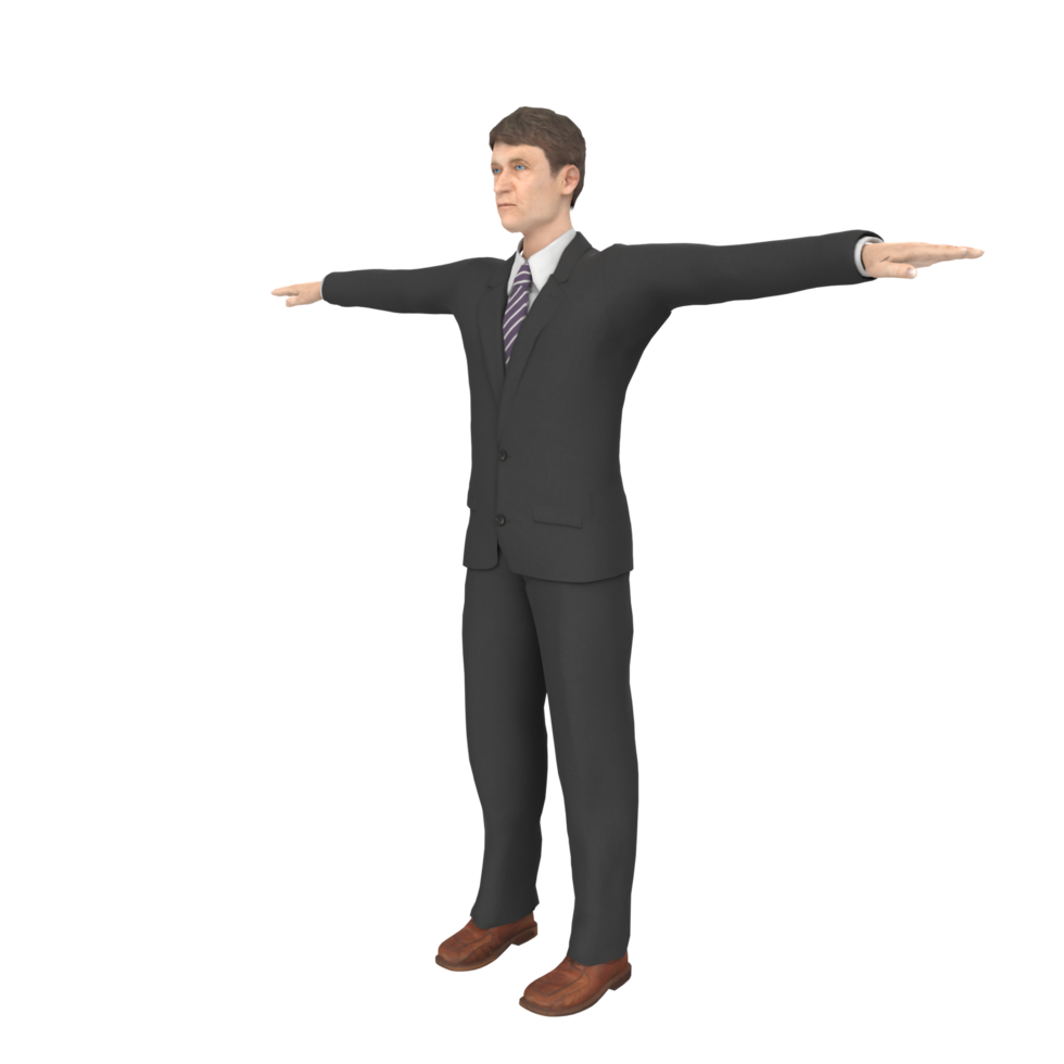 Business Man isolated on background png