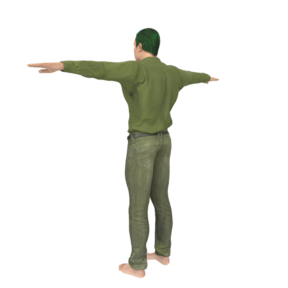 Man isolated on transparent png