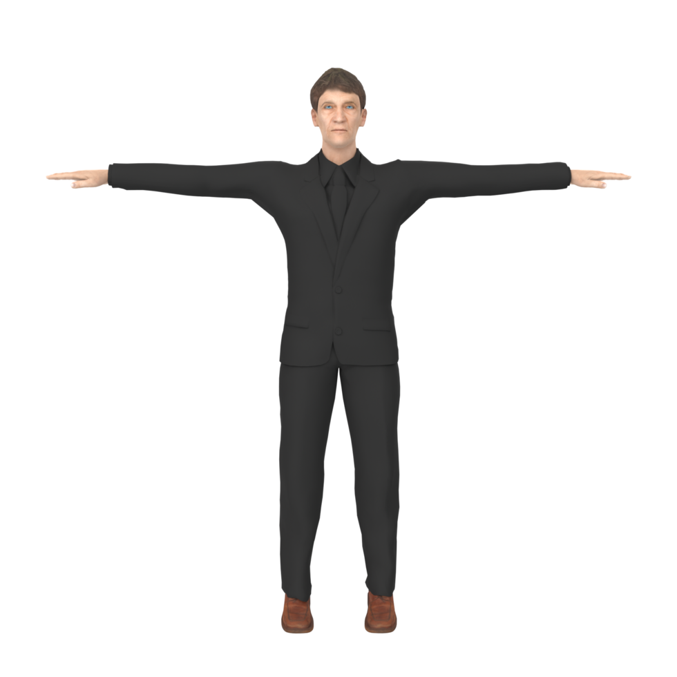Business Man isolated on background png