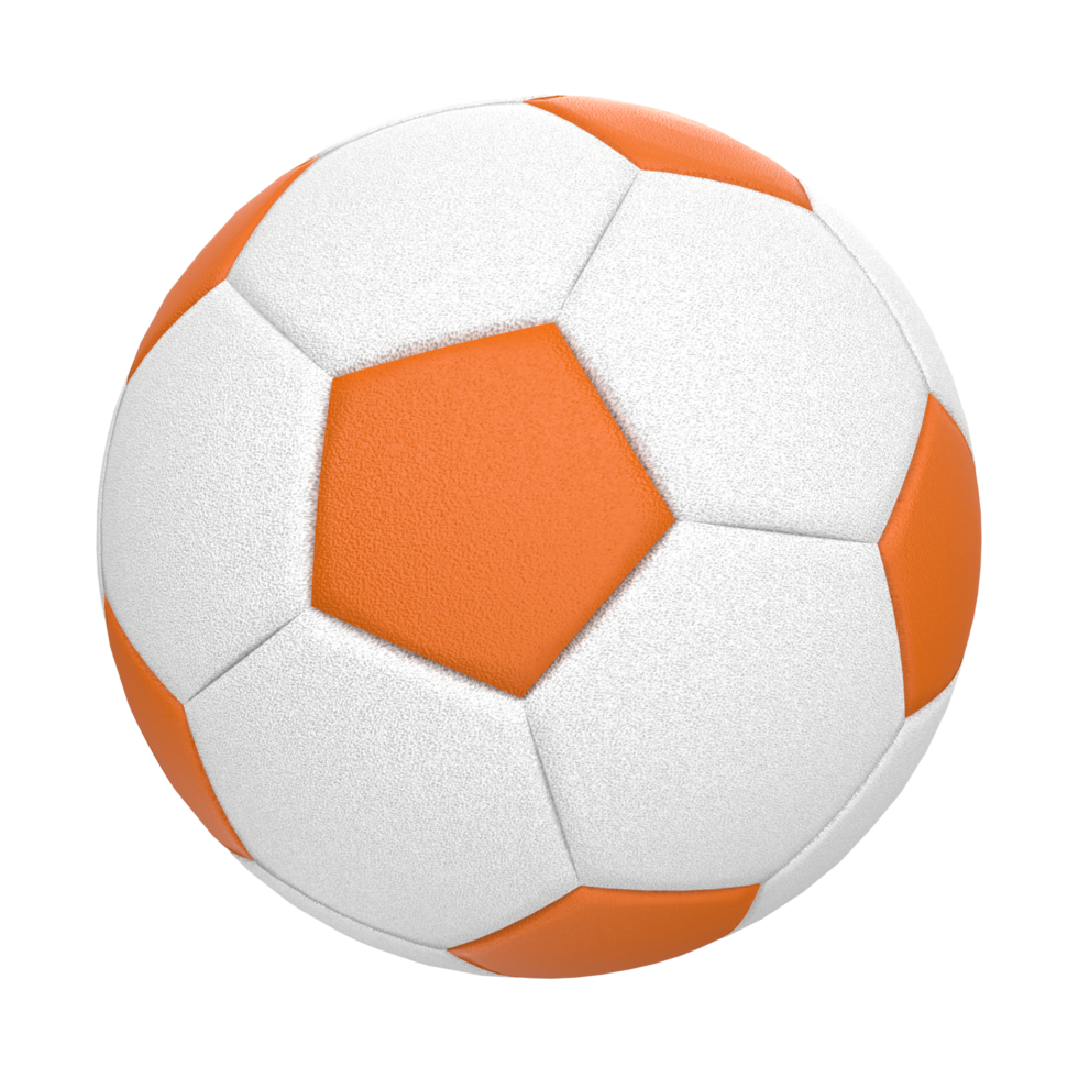 balón de fútbol aislado en el fondo png