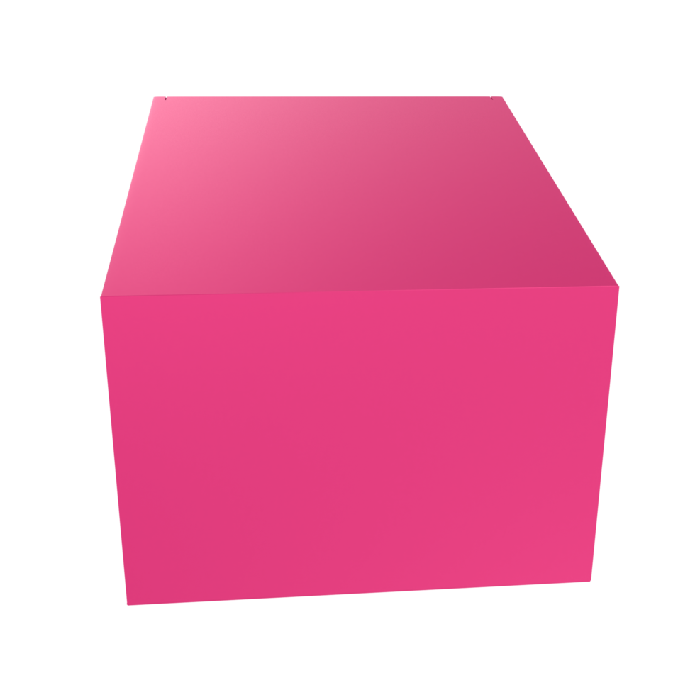 Product box isolated on background png