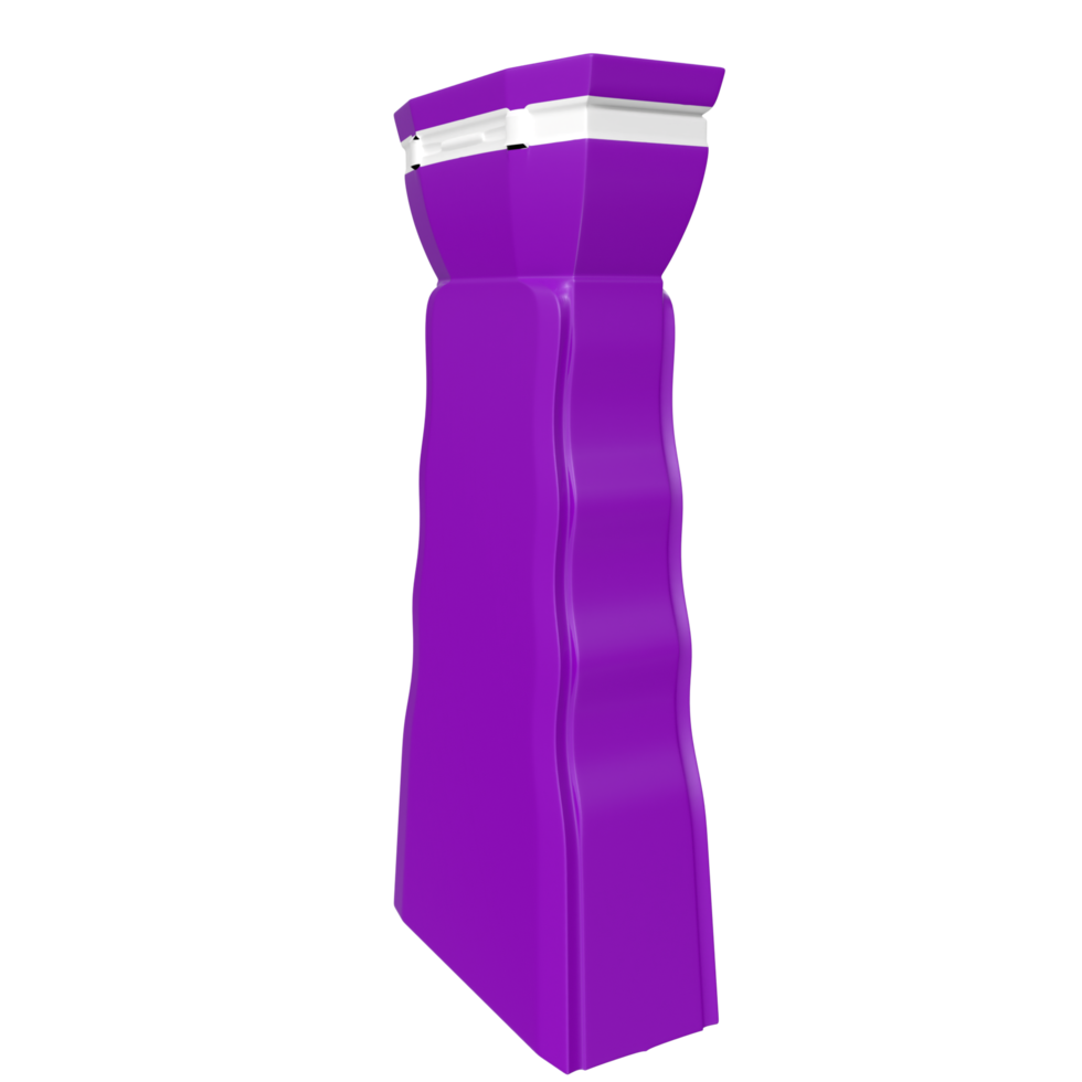 Shampoo bottle isolated on background png