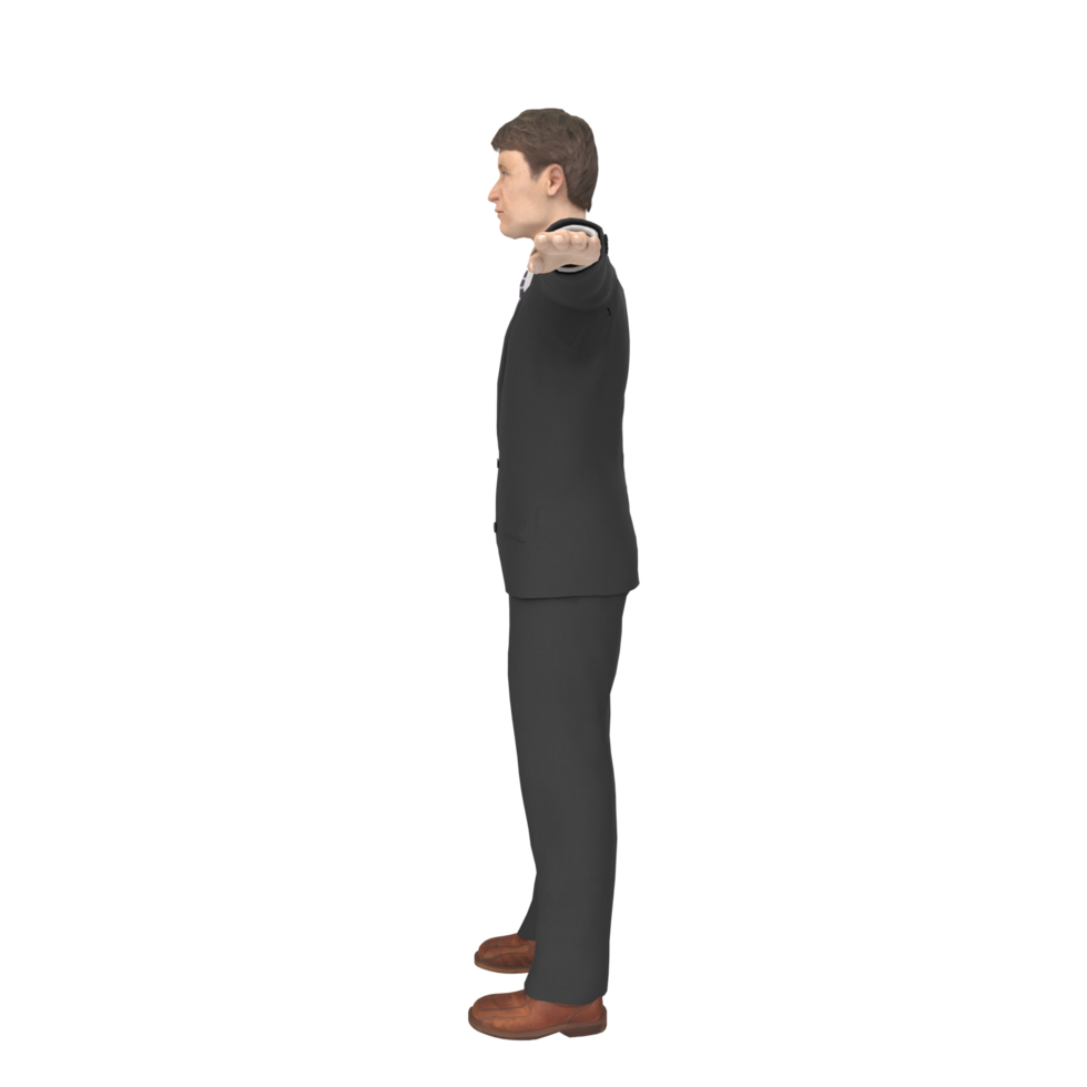 Business Man isolated on background png