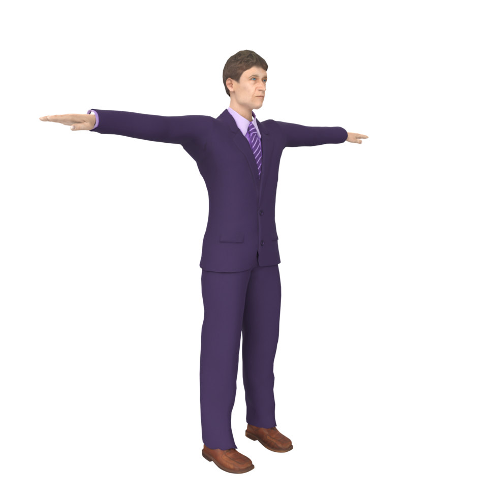 Business Man isolated on background png