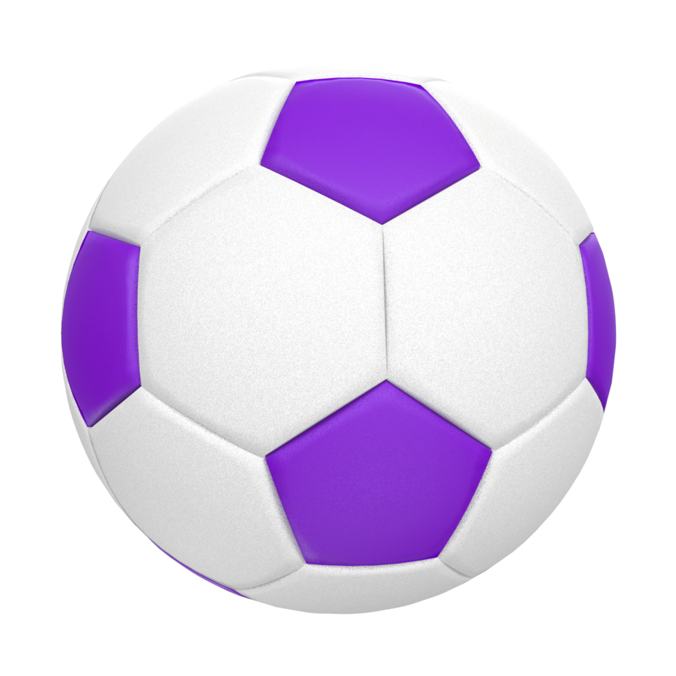 Fußball auf Hintergrund isoliert png