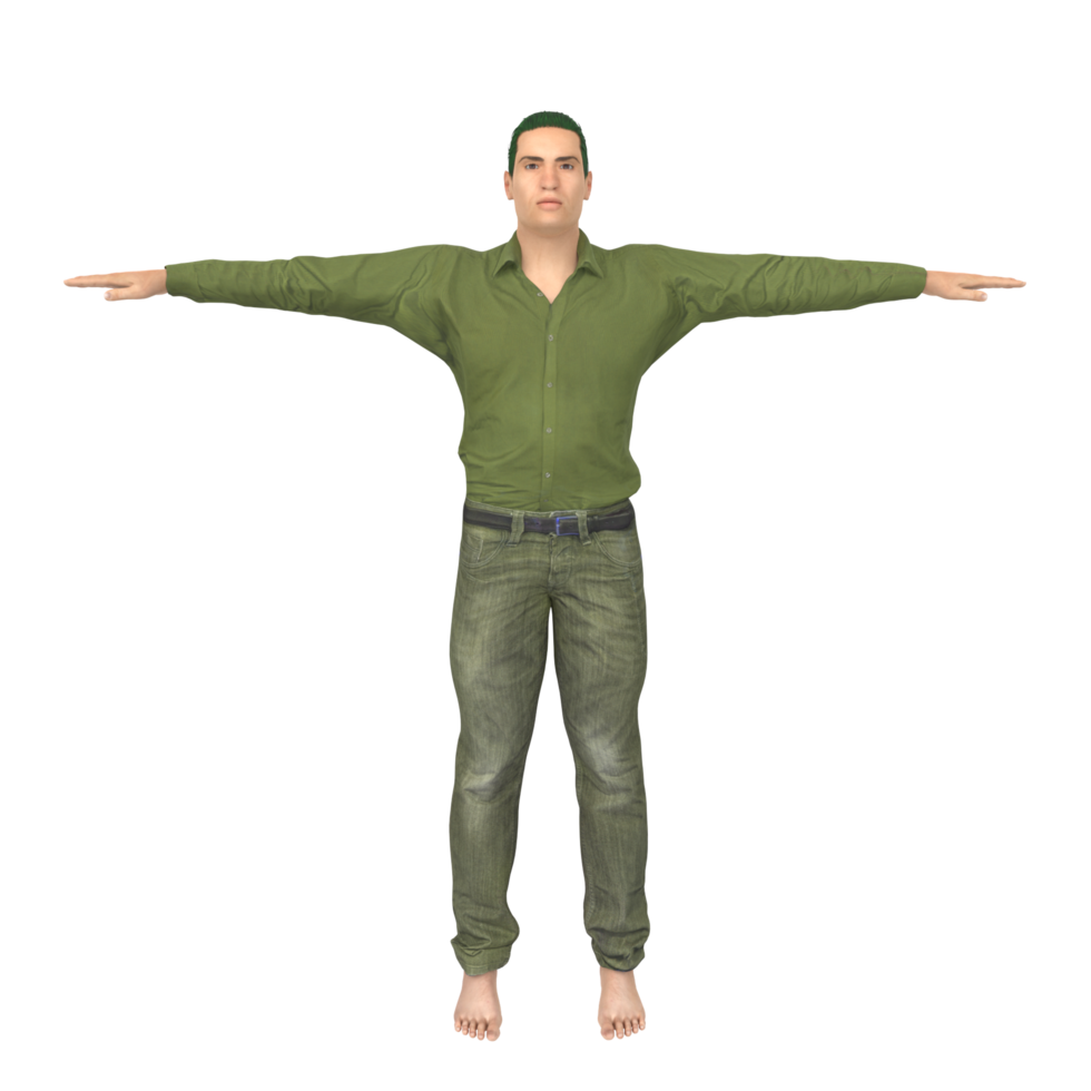 Man isolated on transparent png