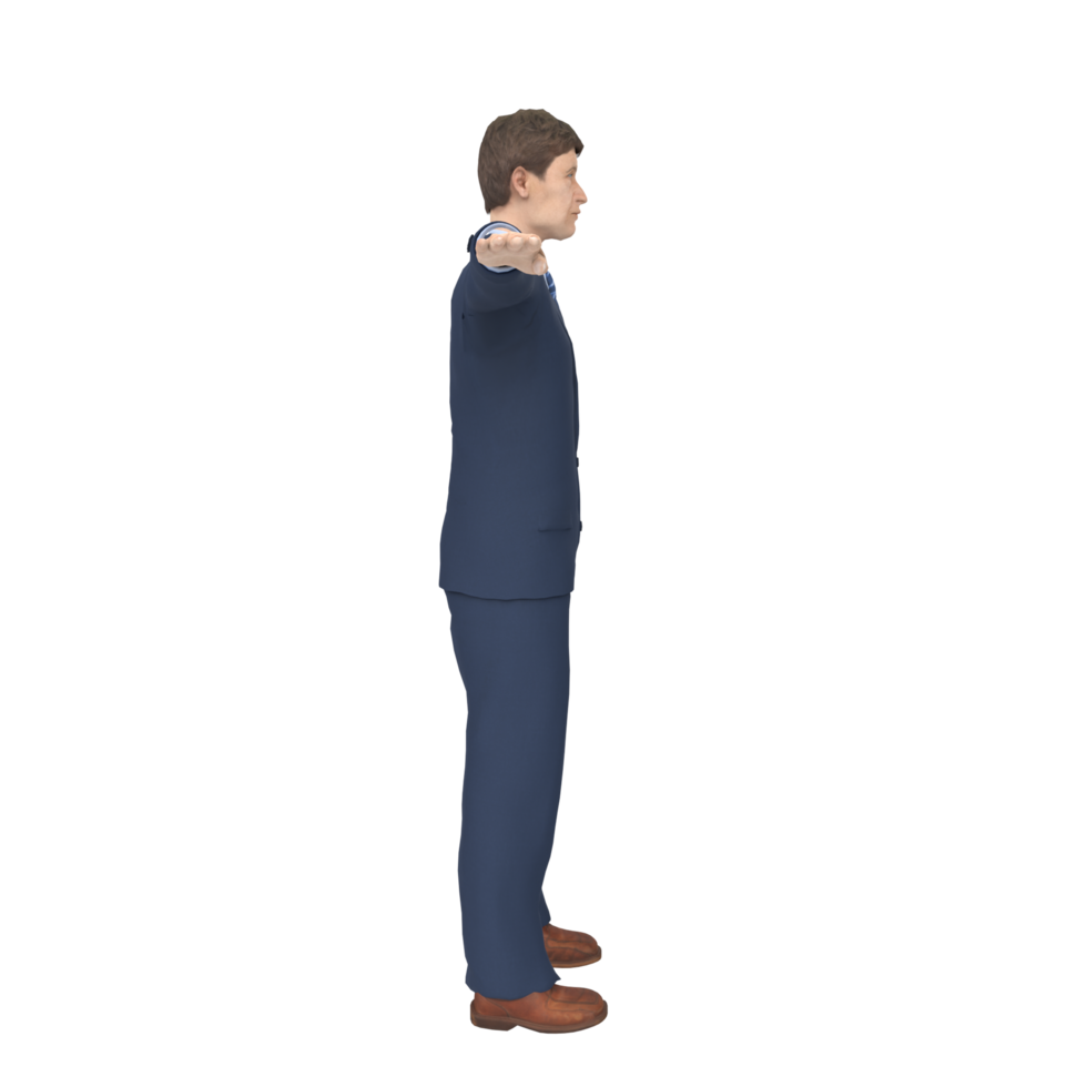 Business Man isolated on background png