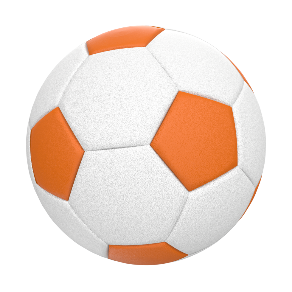 Fußball auf Hintergrund isoliert png