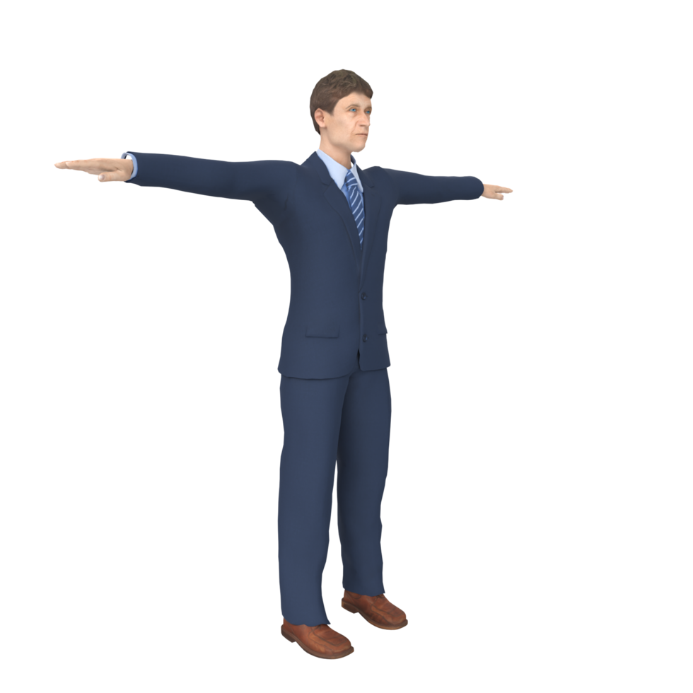 Business Man isolated on background png