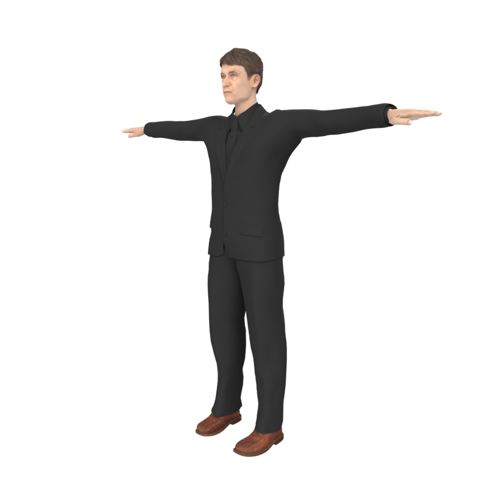 Business Man isolated on background png