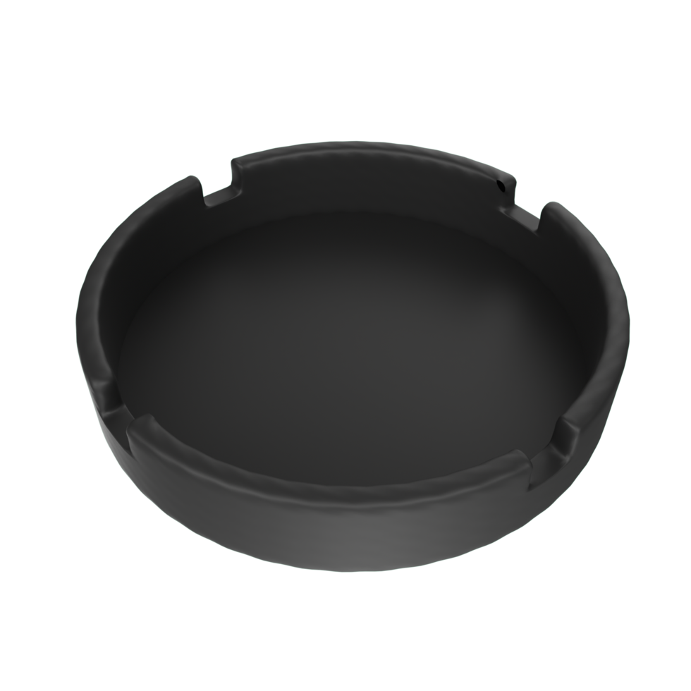 Ashtray isolated on transparent png