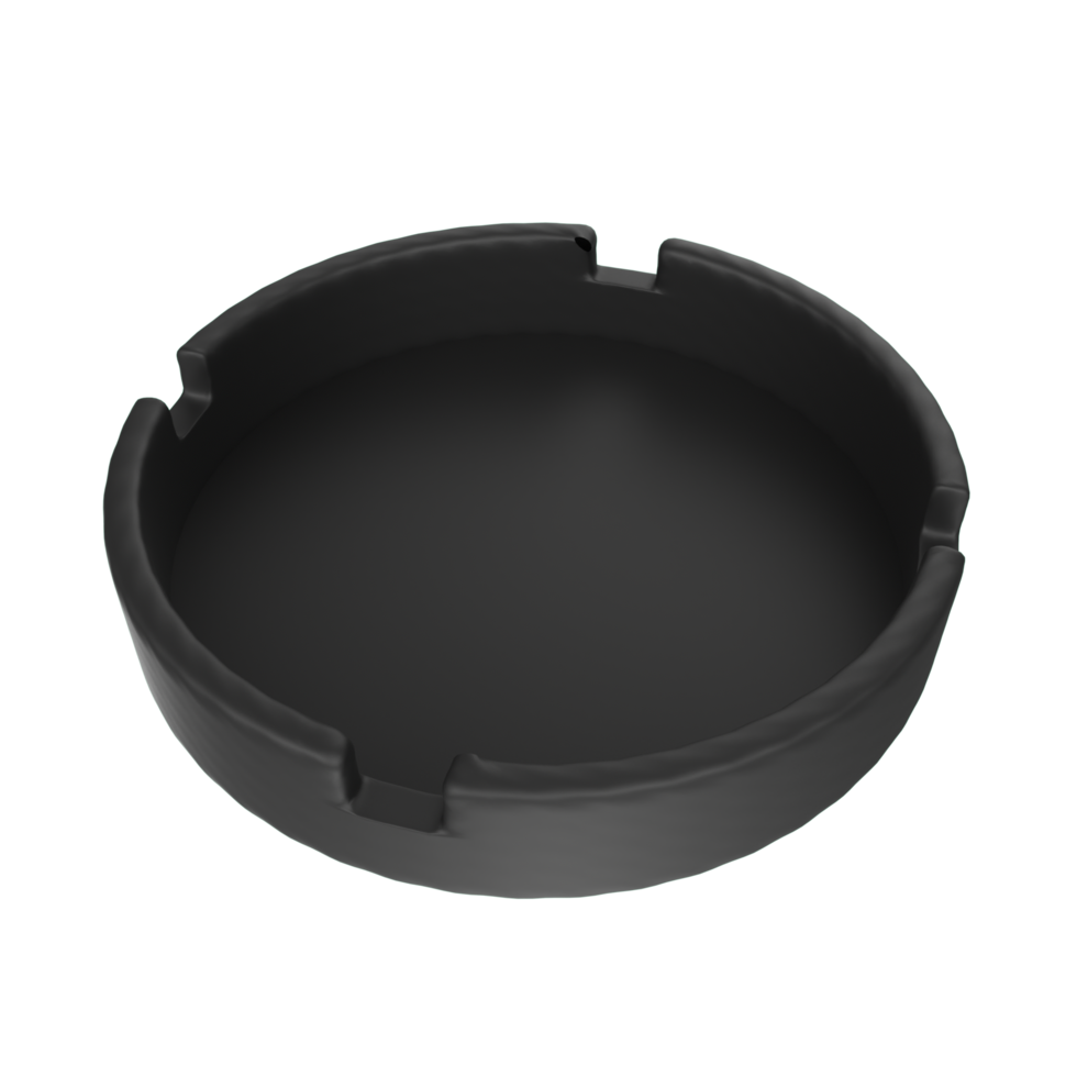 Ashtray isolated on transparent png