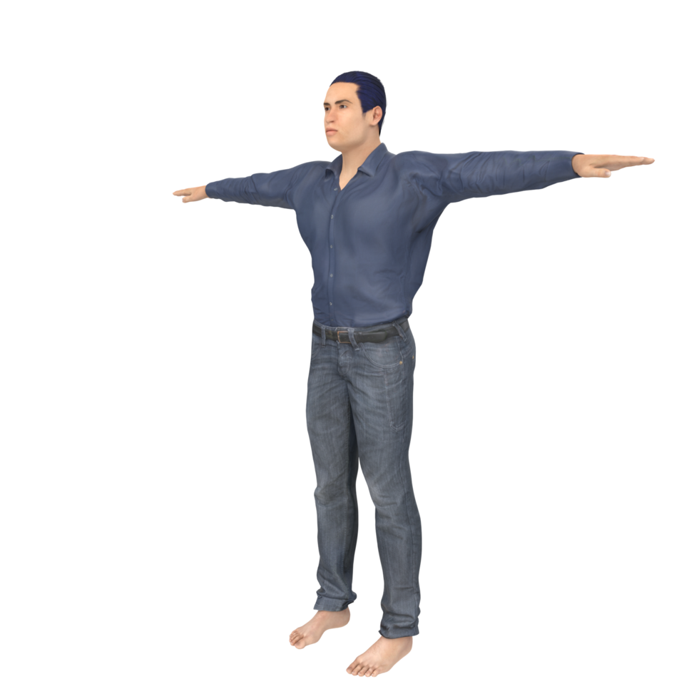 Man isolated on transparent png