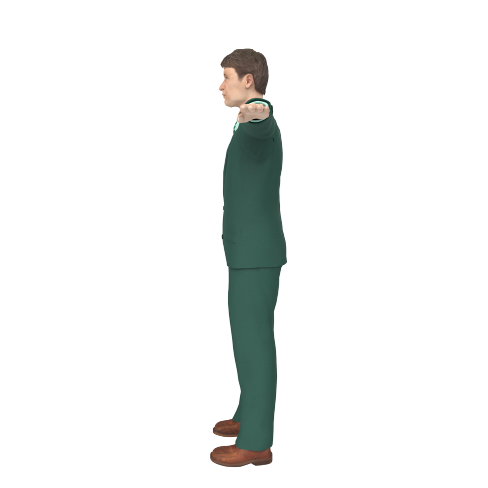 Business Man isolated on background png