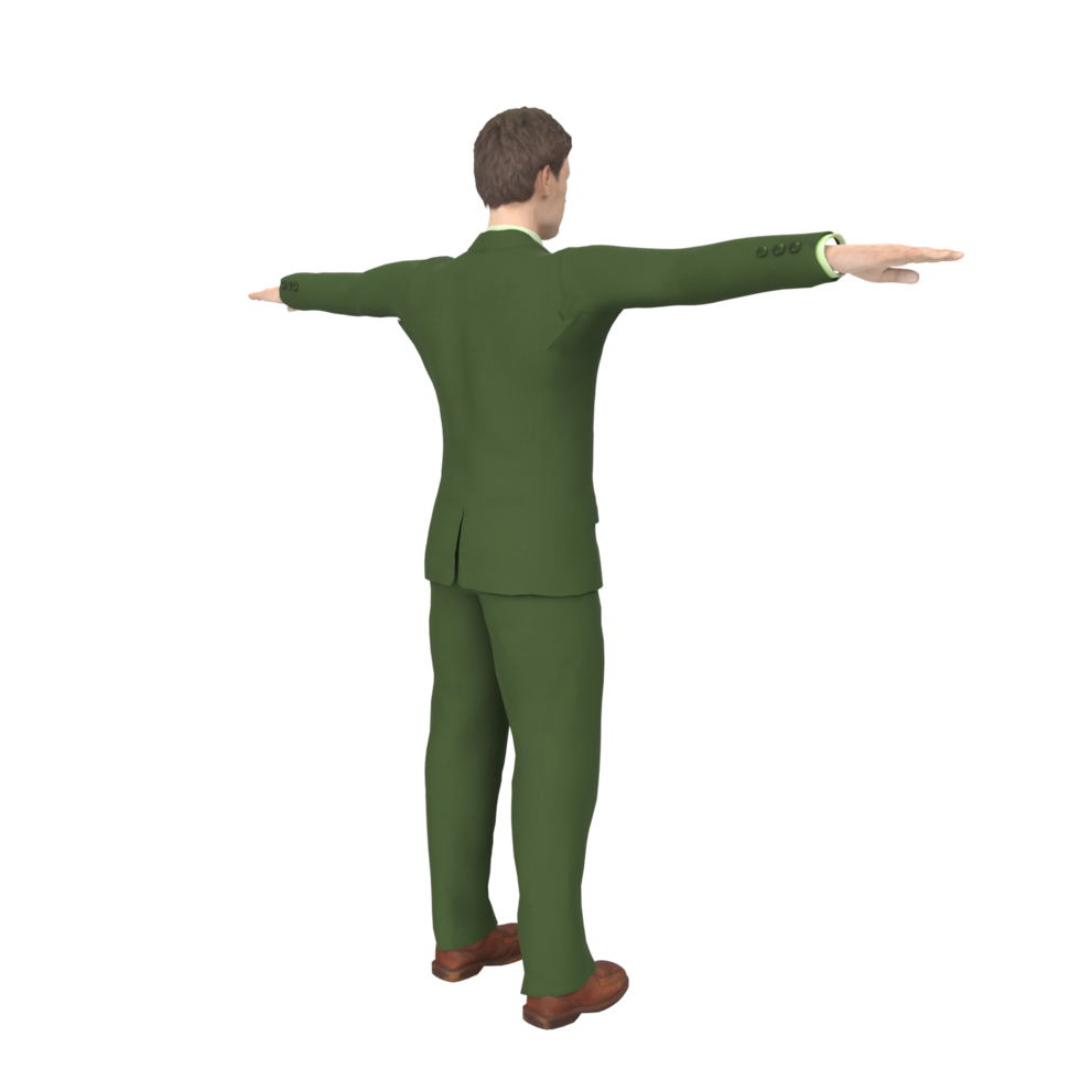 Business Man isolated on background png