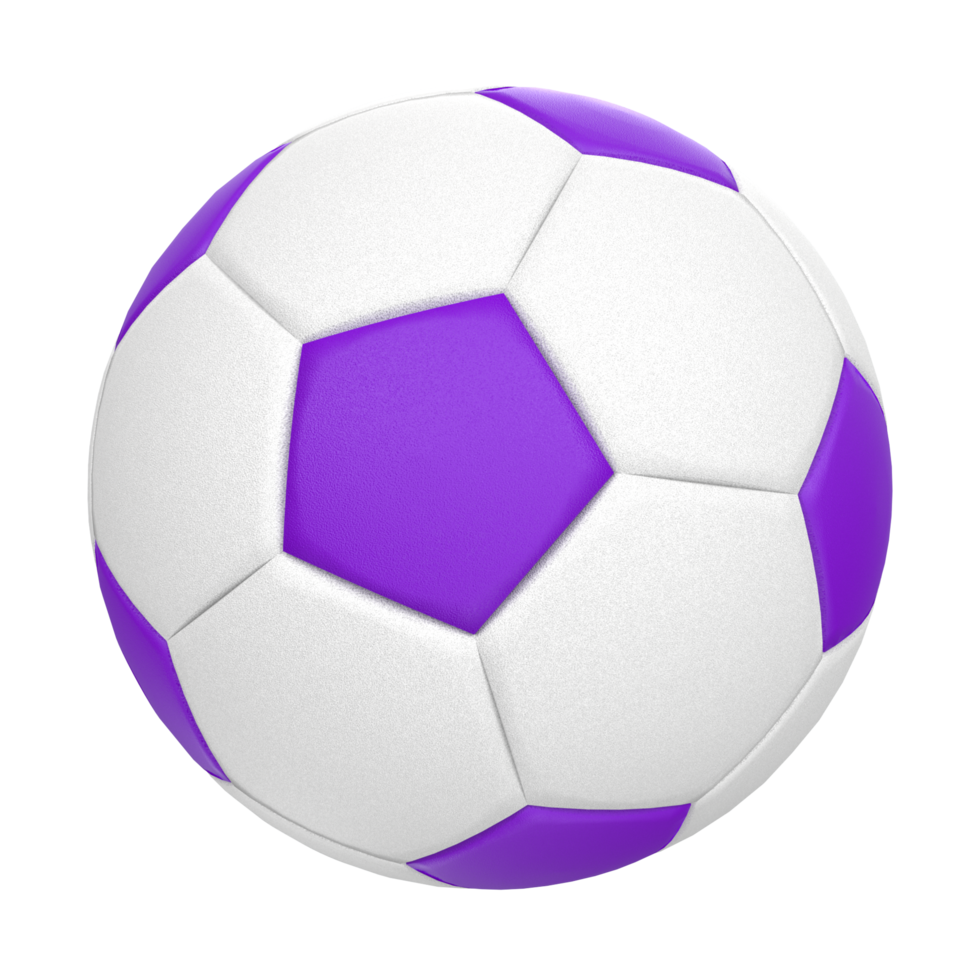 Fußball auf Hintergrund isoliert png