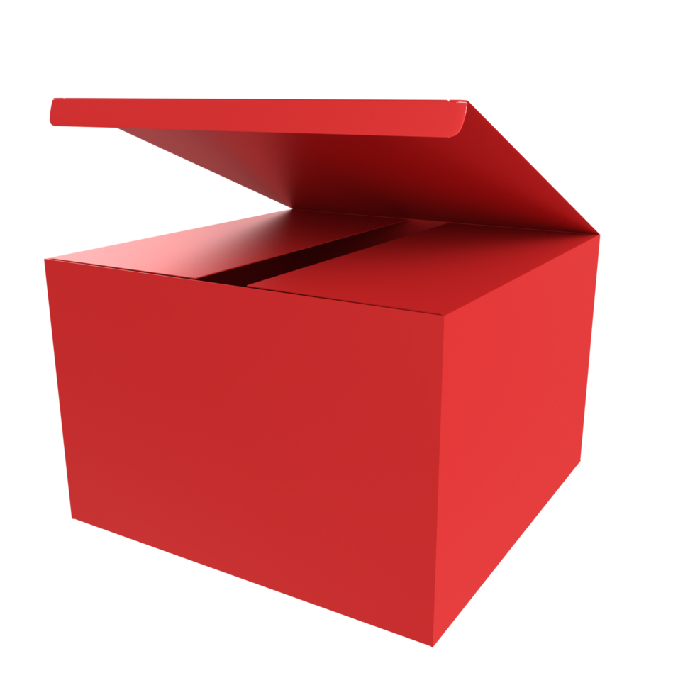 Product box isolated on background png