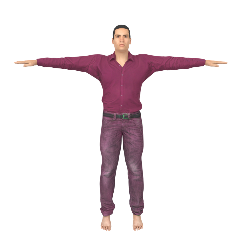 Man isolated on transparent png