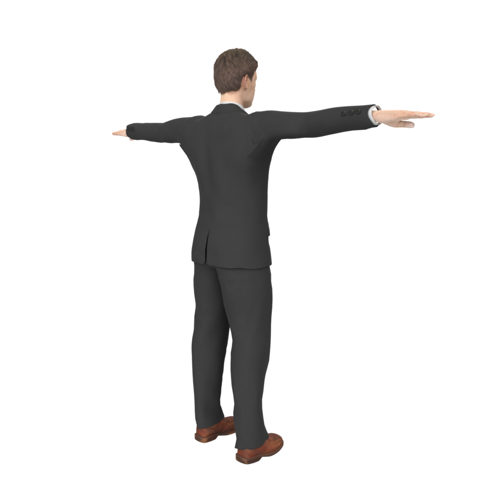 Business Man isolated on background png