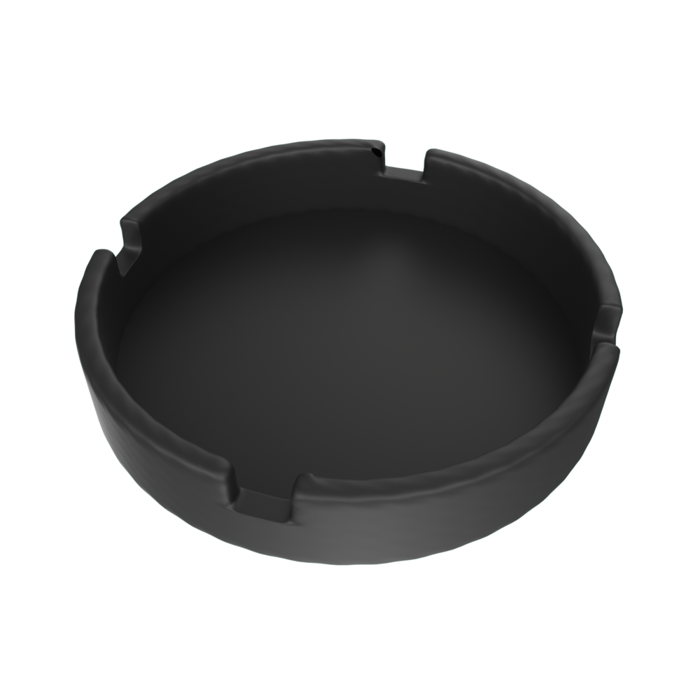 Ashtray isolated on transparent png