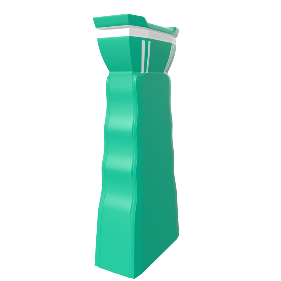 Shampoo bottle isolated on background png