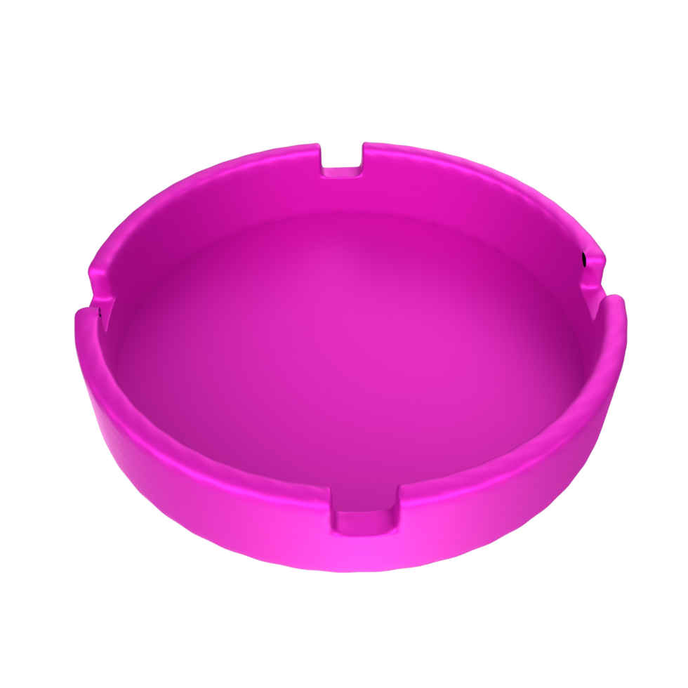 Ashtray isolated on transparent png