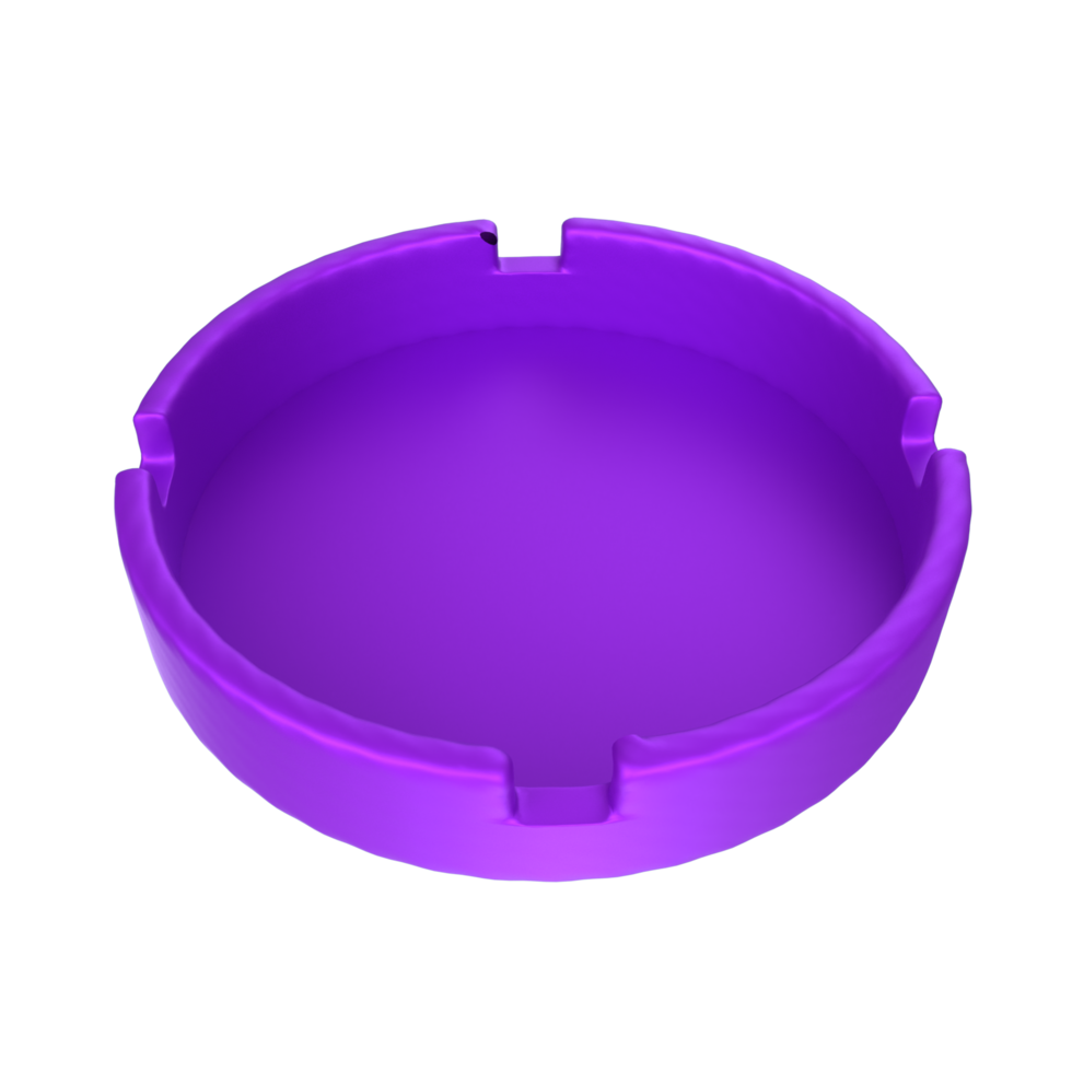 Ashtray isolated on transparent png