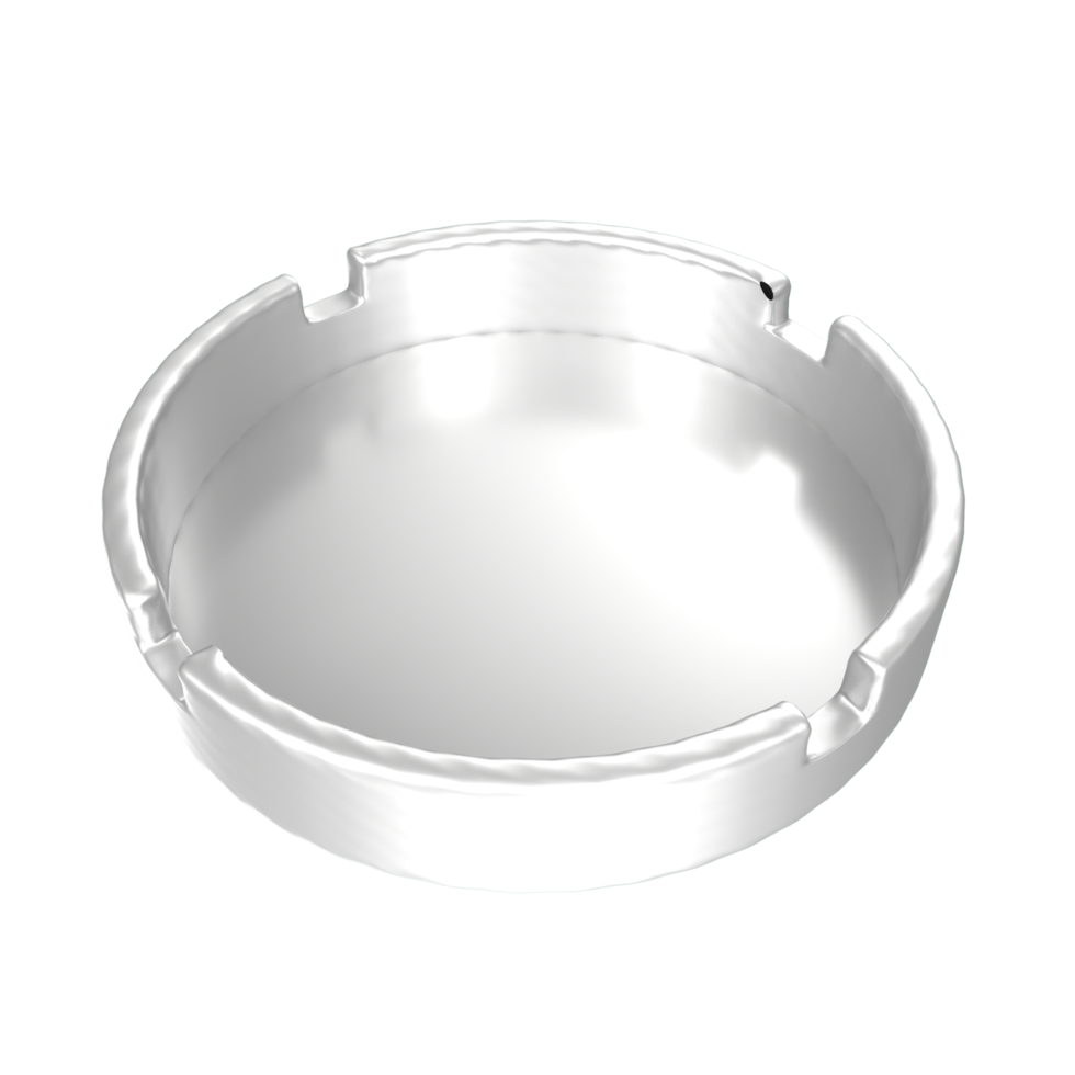 Ashtray isolated on transparent png
