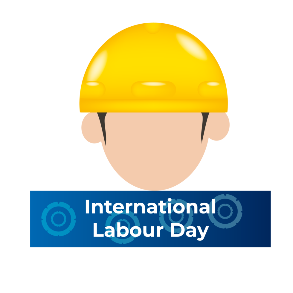 1st may happy international labour day man holding working instrument png