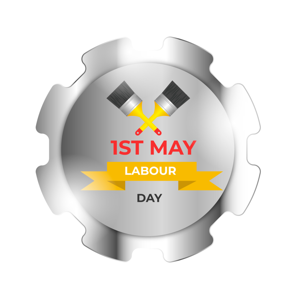 1st may happy international labour day man holding working instrument png