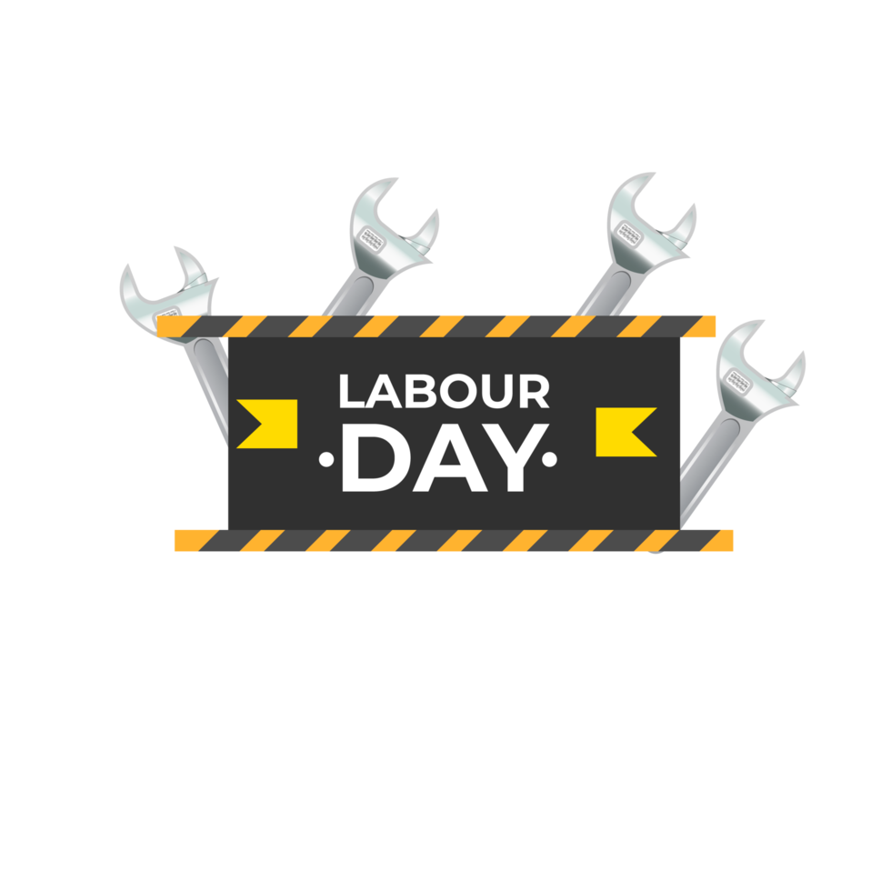 1st may happy international labour day man holding working instrument png