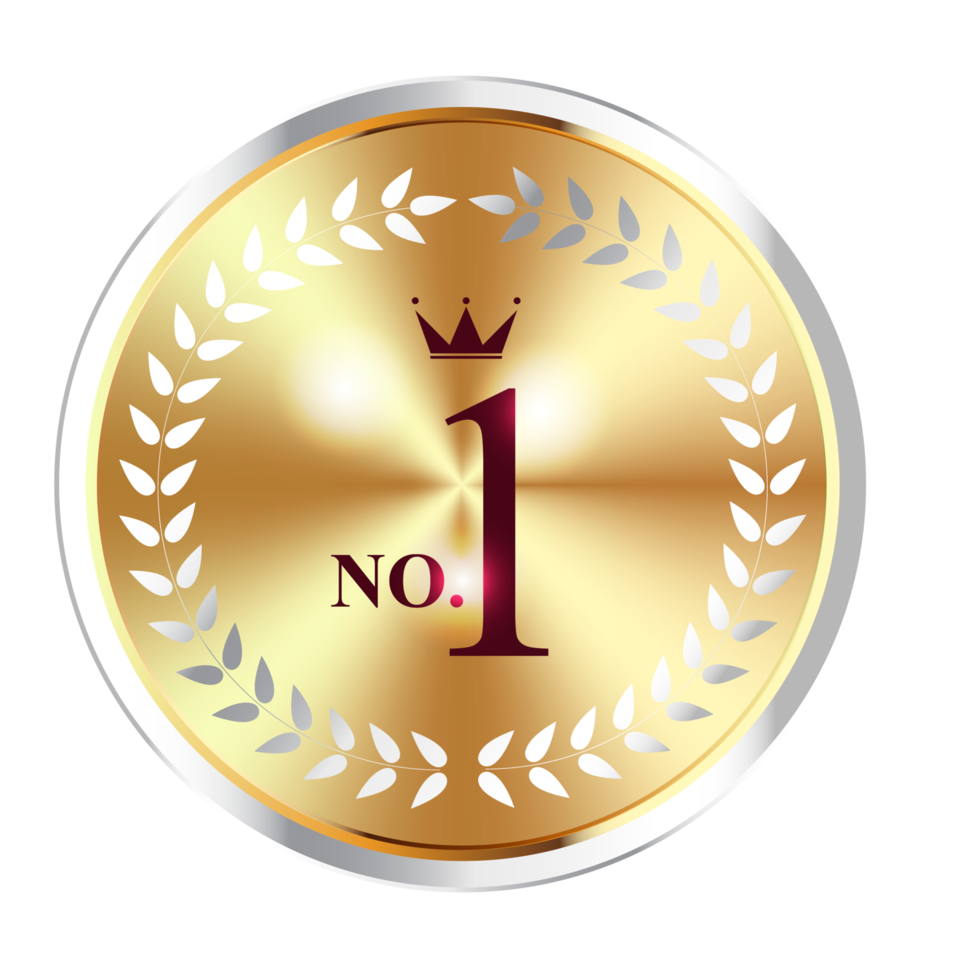 les badges dorés scellent les labels de qualité. Vente Médaille Insigne Timbre Or Véritable png