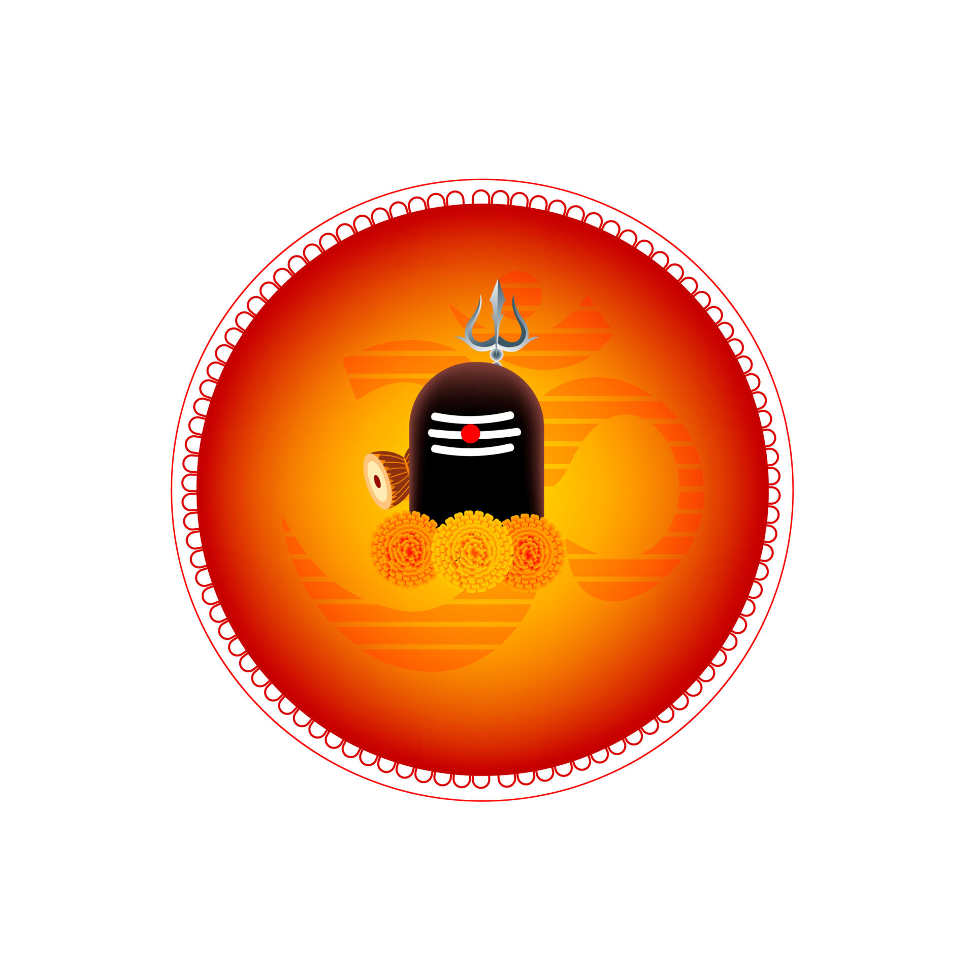 Shiv Lingam Ontwerp Voor Maha Shivratri Festival Kaart 18107011 Png