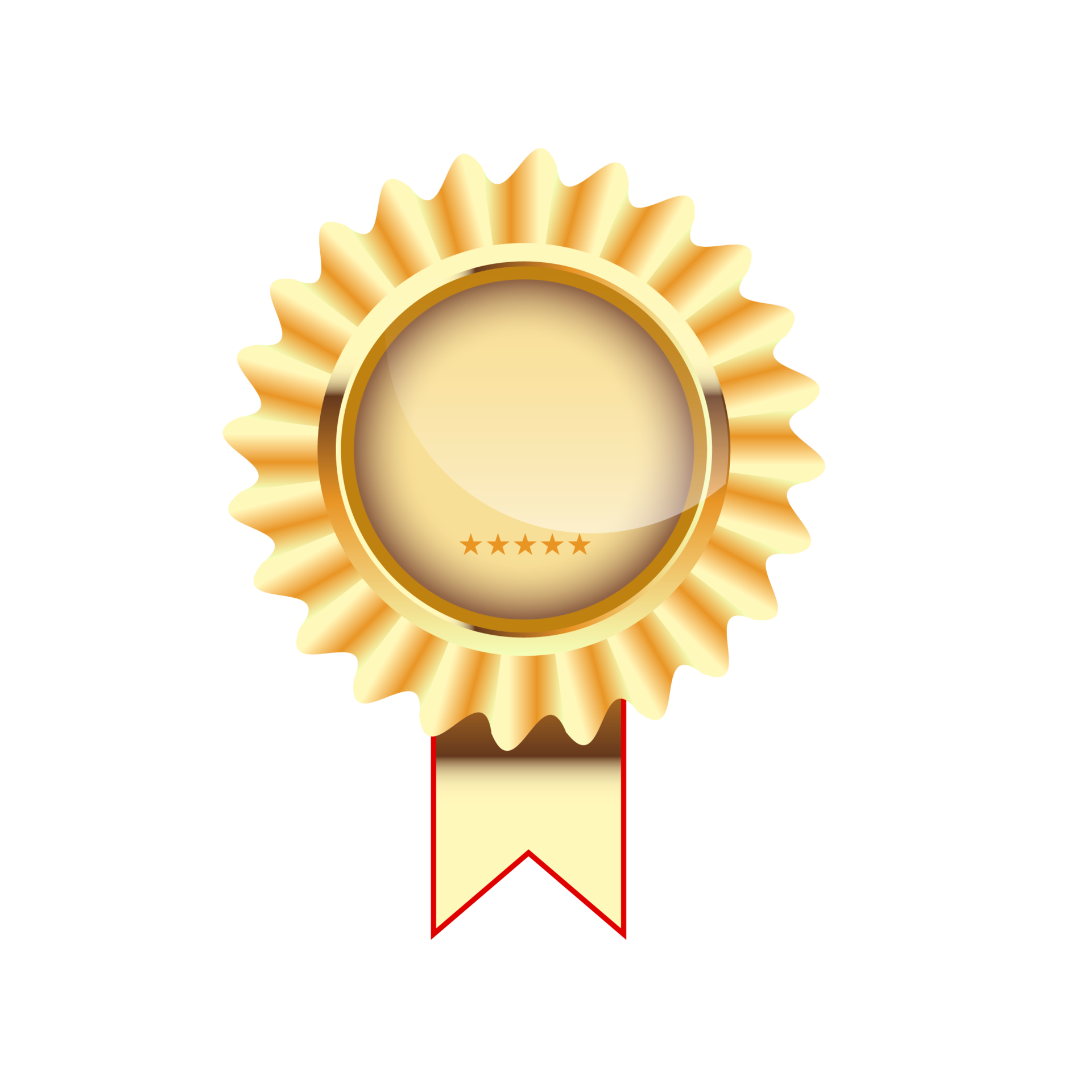 Gold badges seal quality labels. sale medal badge stamp golden genuine