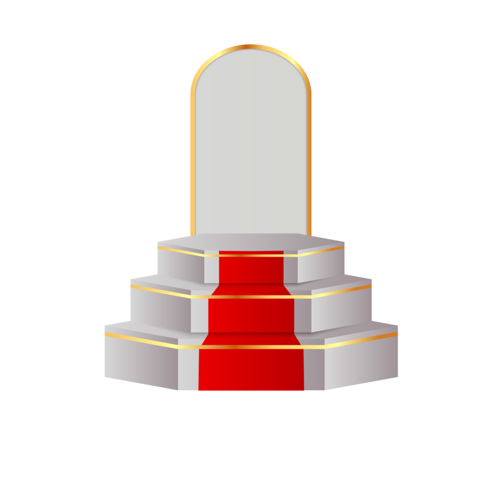 podium for product presentation png