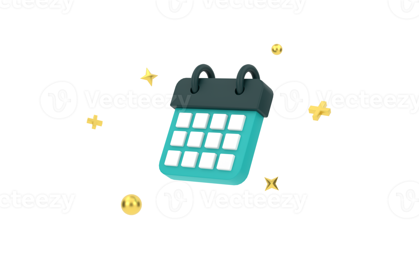 3D. minimal calendar icons. calendar date icon . png