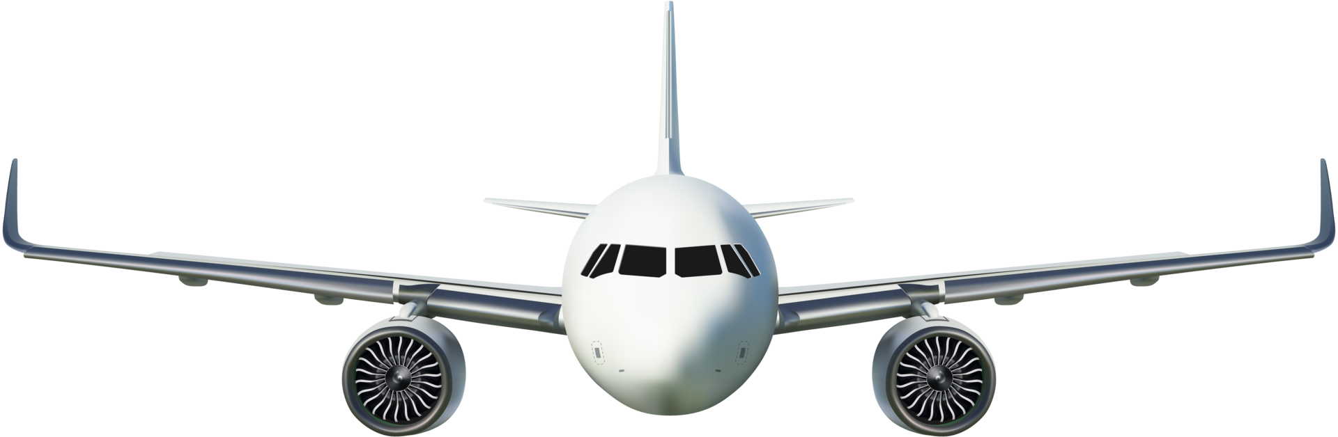Aircraft Or Airplane On Front View 18107398 PNG aircraft-or-airplane-on-front-view-18107398-png