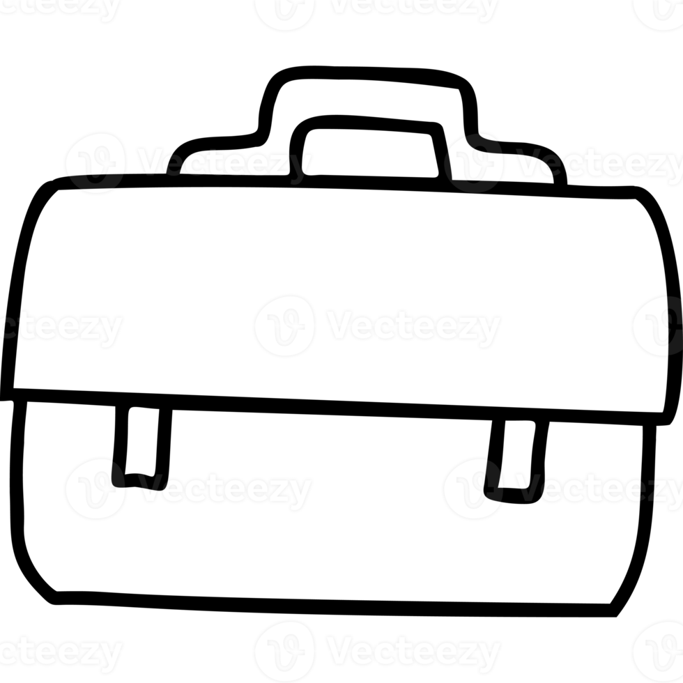 Business briefcase for papers 18107460 PNG