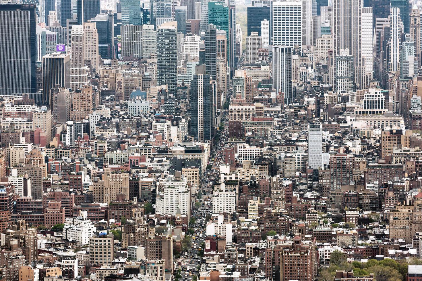 New York City Manhattan midtown view photo