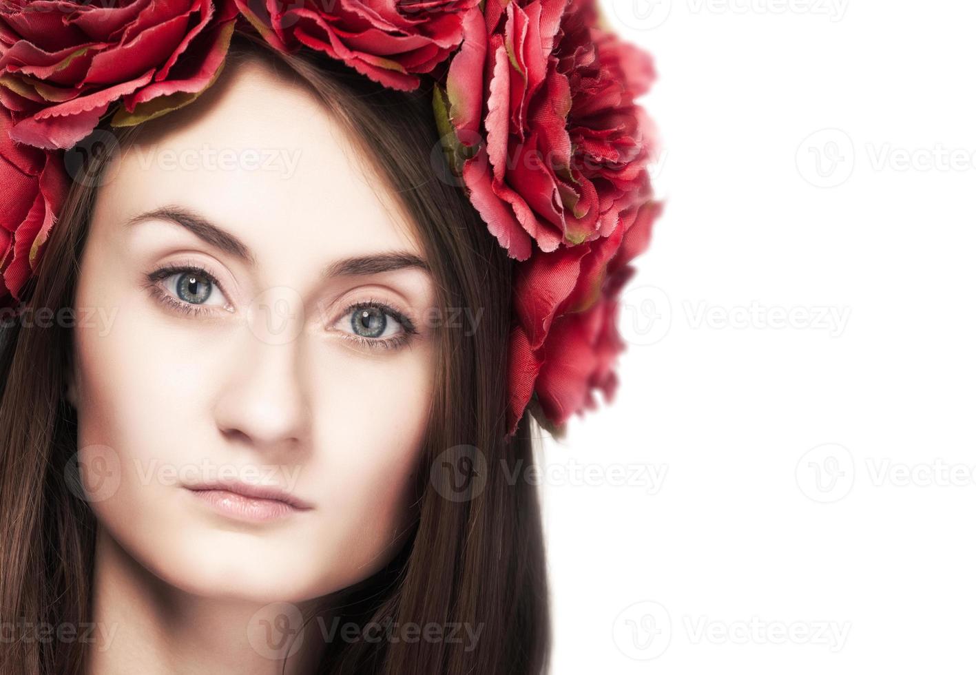 young girl in the Ukrainian national suit photo