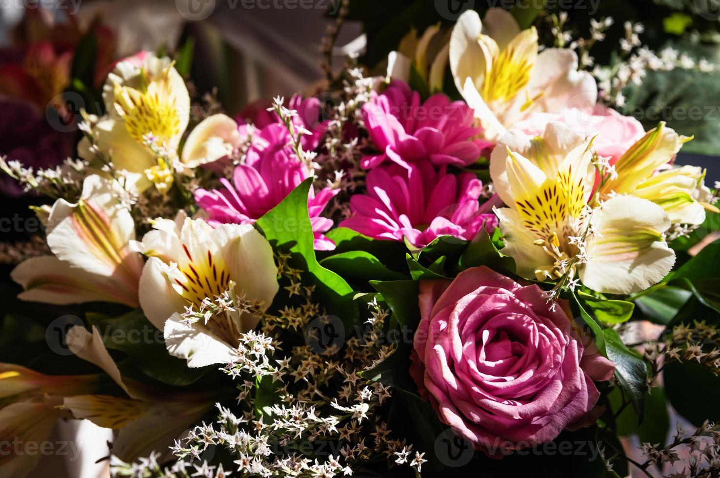 bouquet of summer flowers photo