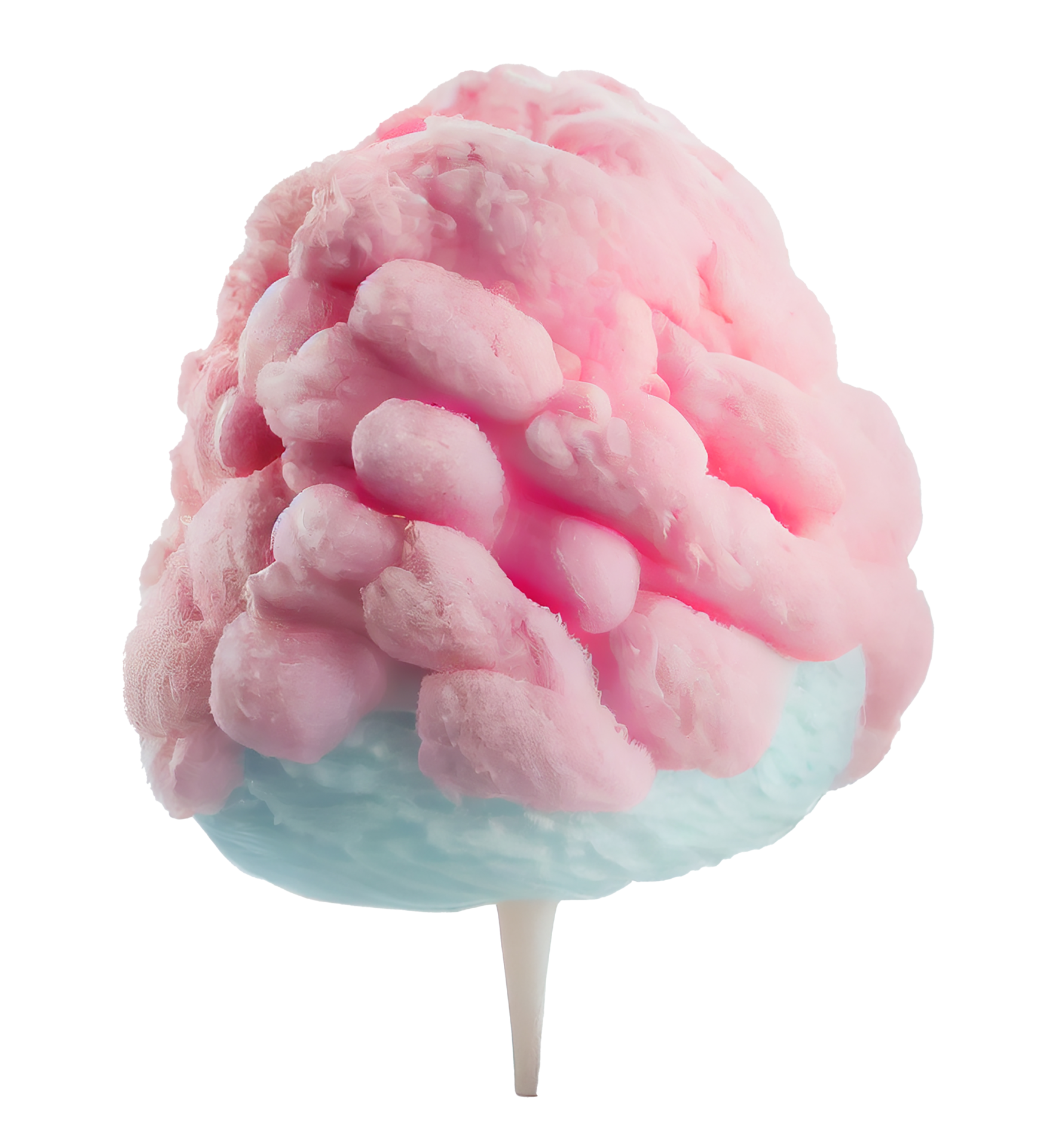 delicious pink soft cotton candy on. 18128188 PNG