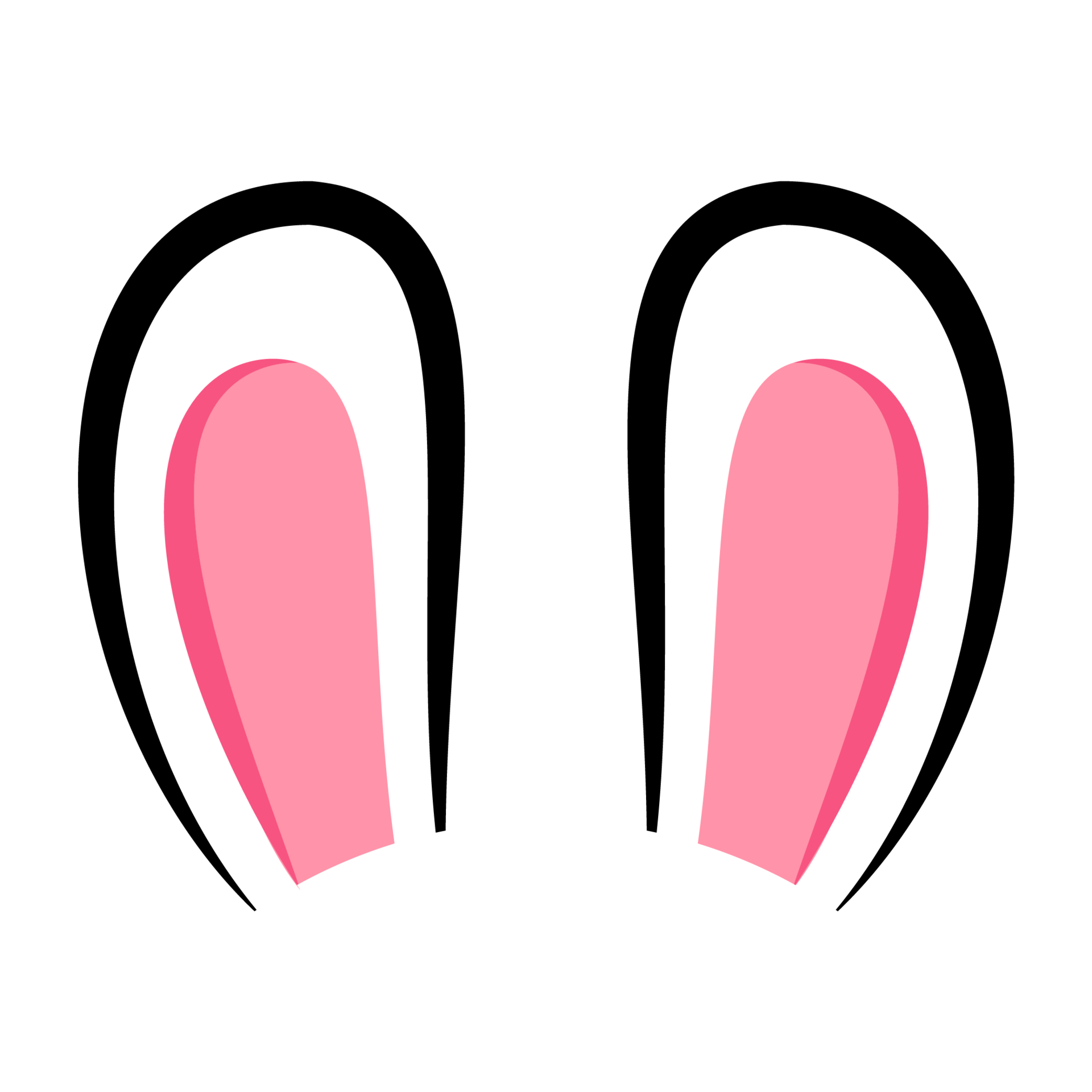 Cute Bunny Ears Clipart Hd Png Cute Bunny Ears Clipar - vrogue.co