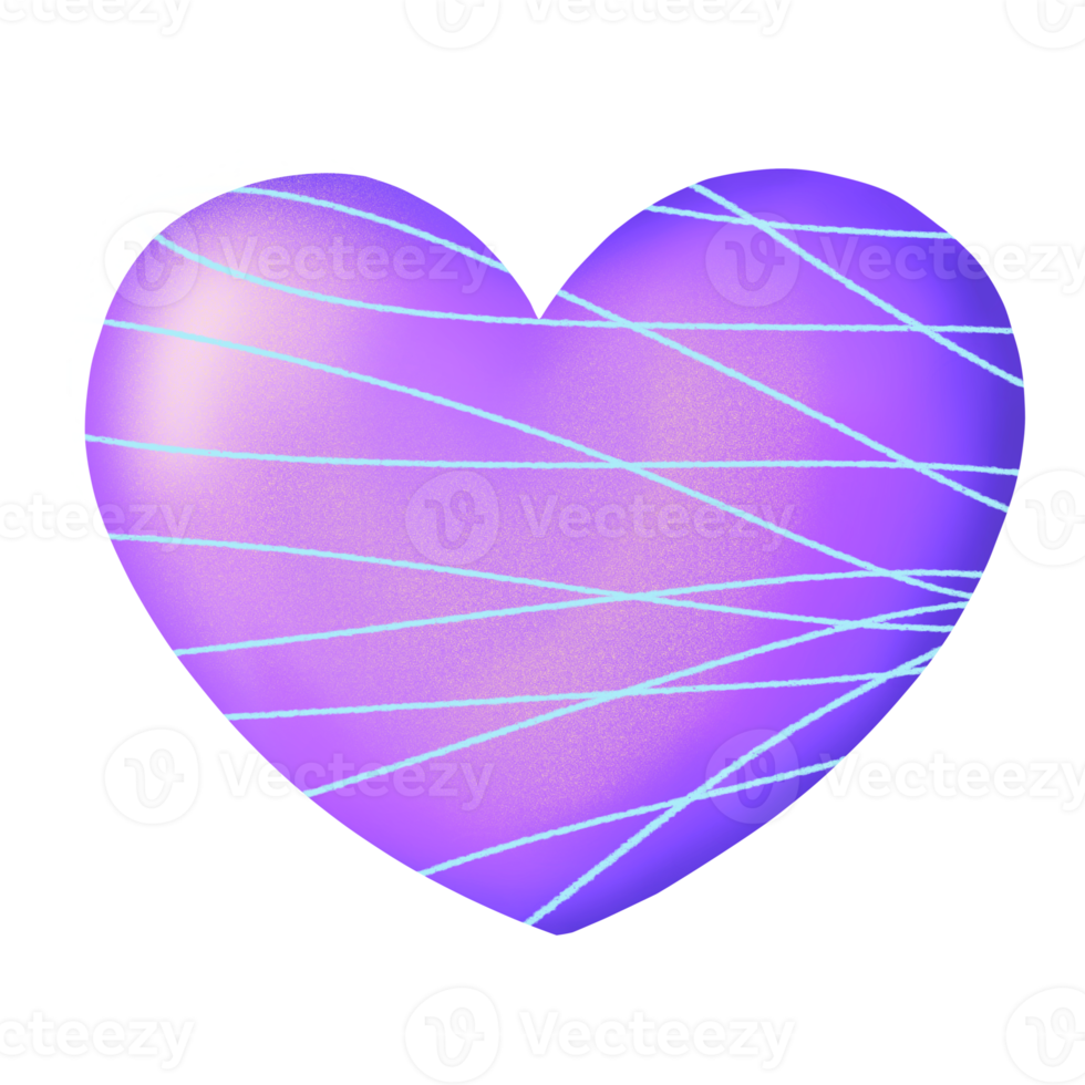 3D heart  PNG