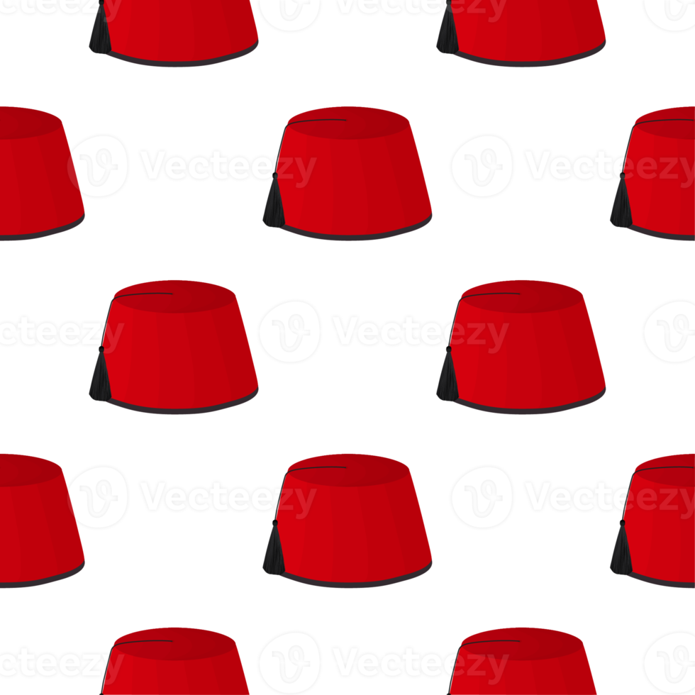 pattern hats ottoman fez, beautiful caps png