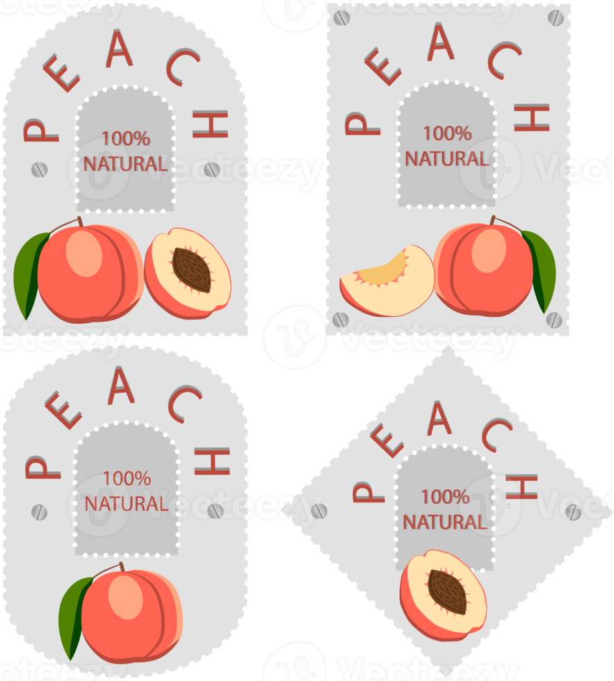 Sweet juicy tasty natural eco product peach png