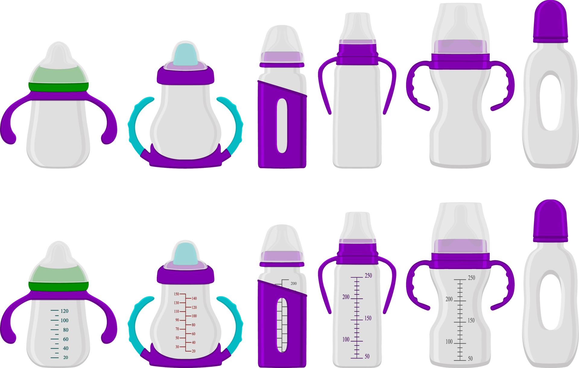 Free Big Kit Baby Milk In Bottle With Rubber Pacifier 18135017 PNG With milk-warmer-household-multi-function-intelligent-thermostat-hot-milk
