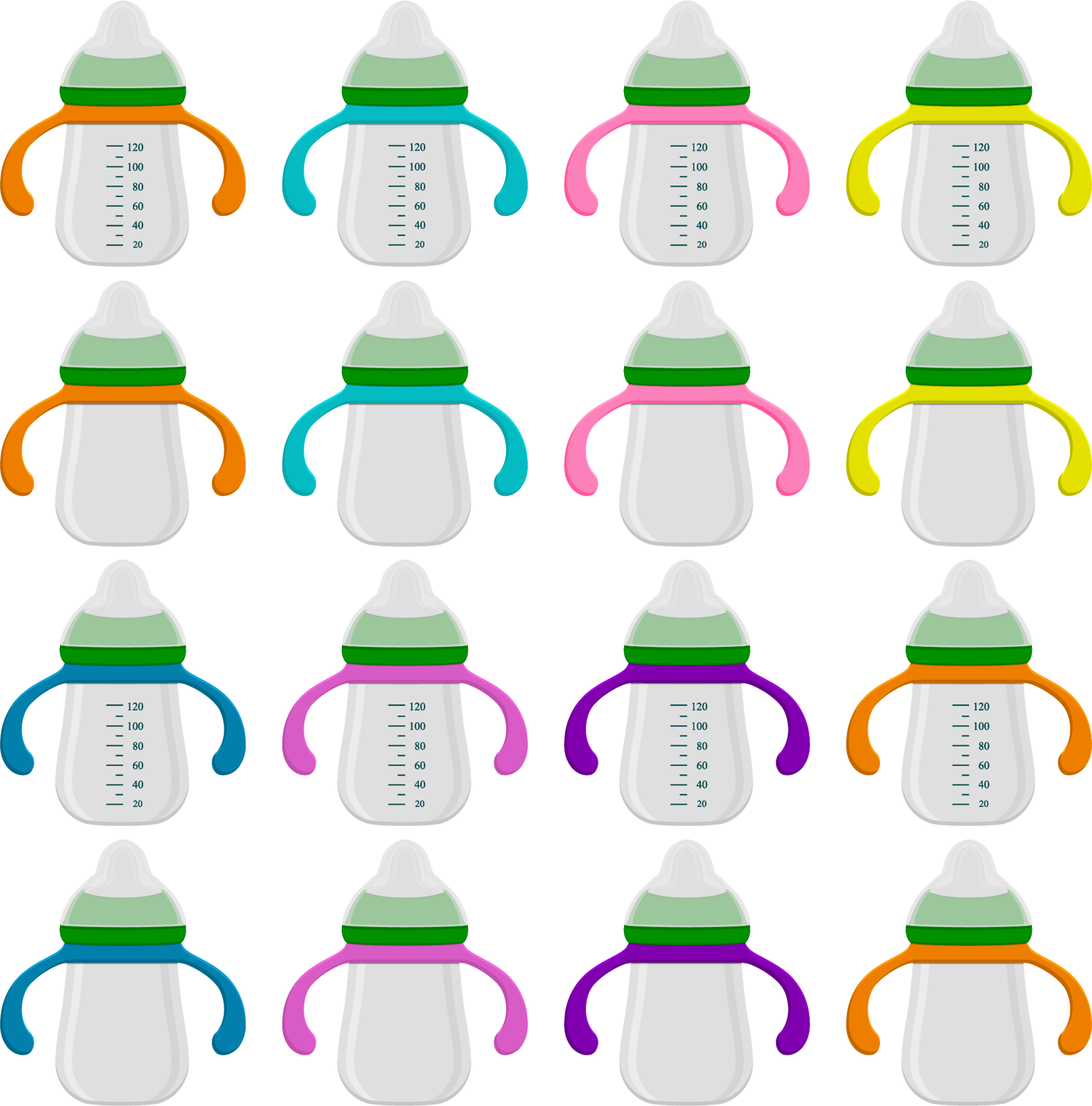 Free Big Kit Baby Milk In Bottle With Rubber Pacifier 18135228 PNG With free-big-kit-baby-milk-in-bottle-with-rubber-pacifier-18135228-png-with
