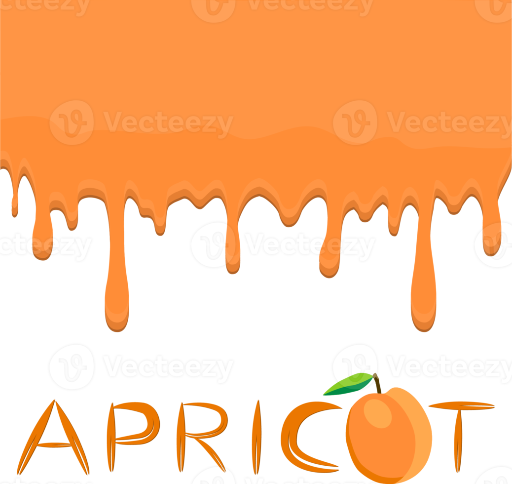 Sweet bright syrup consisting of tasty texture png