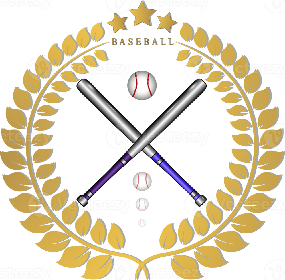 Collection accessory for sport game baseball png